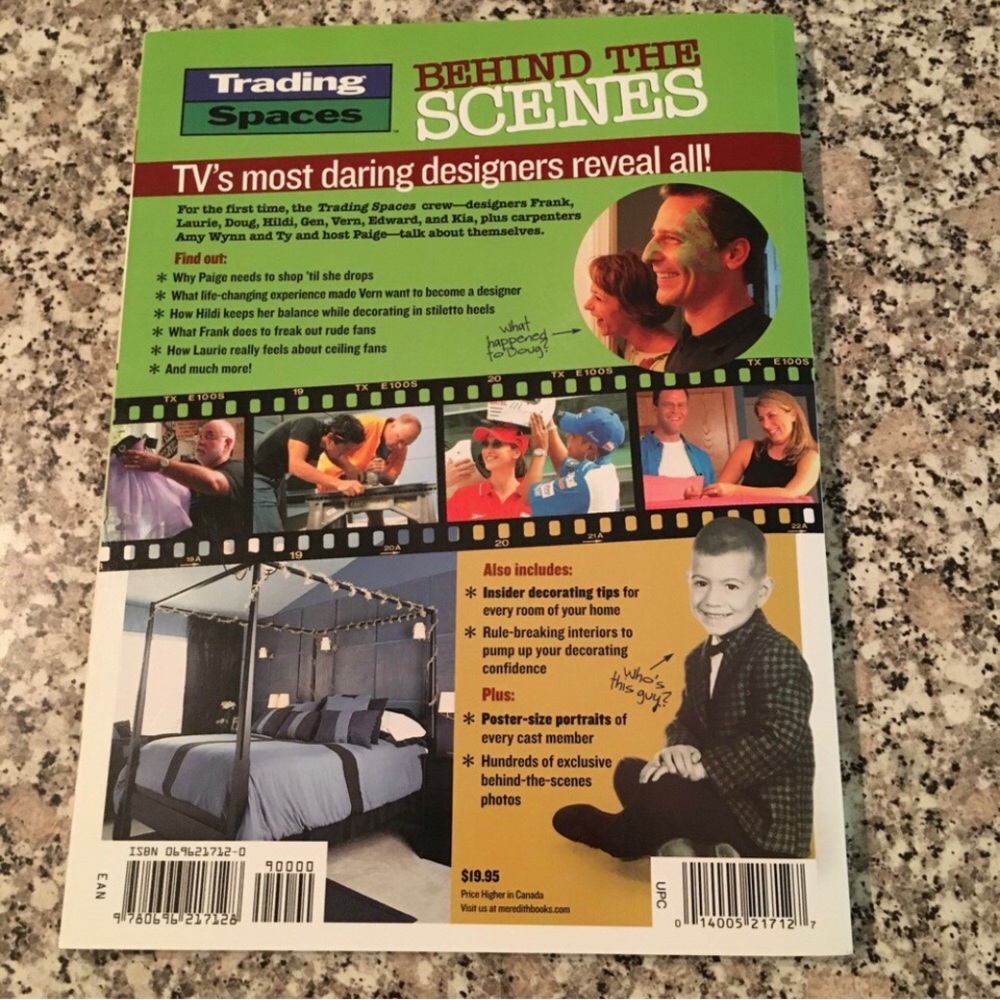 TLC book Trading Spaces Behind the Scenes decorating tips tricks bios paperback - Picture 6 of 11